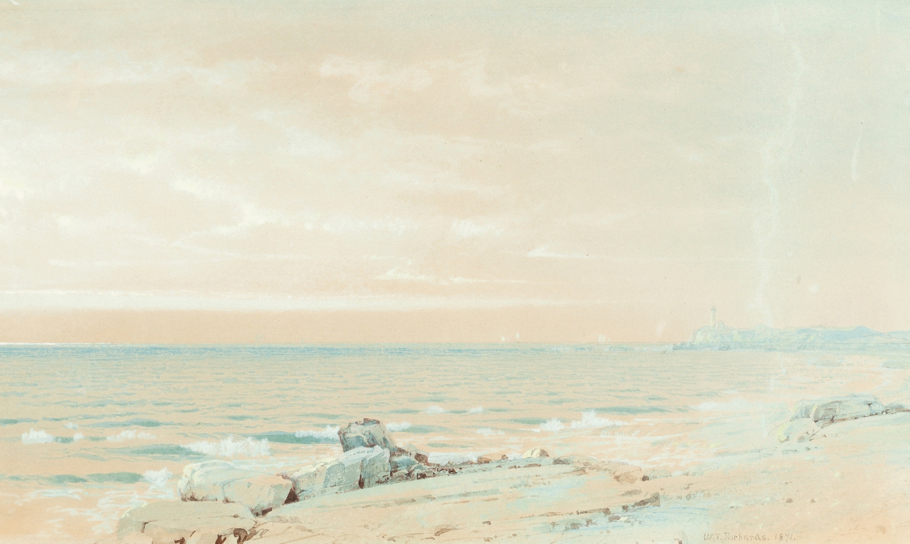 Point Judith, by William Trost Richards, public domain