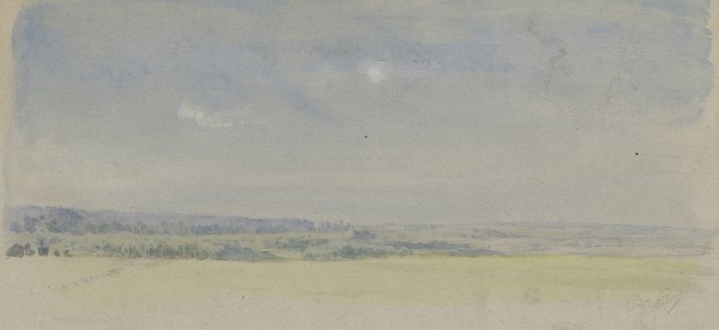 Abstract composition by Wilhelm Amandus Beer, Modernism, featuring geometric shapes and balance.