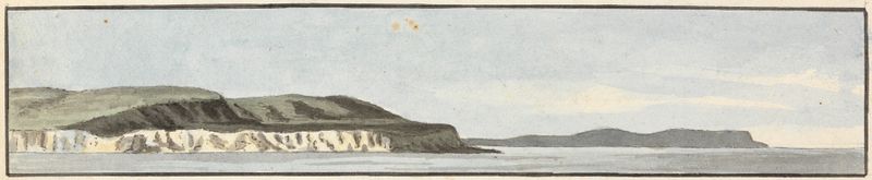 Escena marina que representa el mar y el cielo de John Thomas Serres, medio desconocido.
