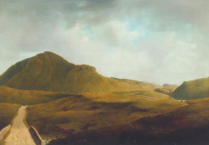A Mountain Road In Mayo, oil on canvas by James Arthur O'Connor