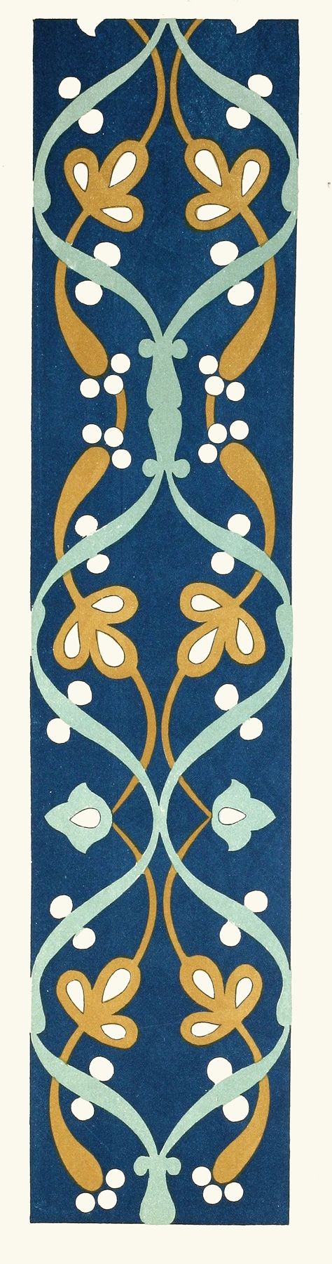 Azulejos ornamentais de cerâmica da Comissão de Limites do Afeganistão, com padrões geométricos intrincados.