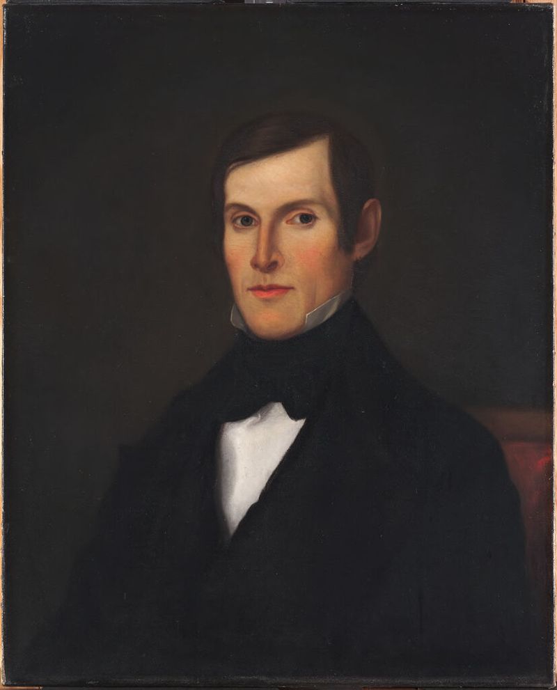 Retrato del Reverendo Washington Very, óleo sobre lienzo, artista no identificado