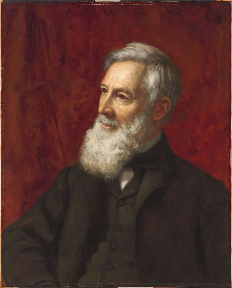 Portrait of Asa Gray, oil on canvas by George Peter Alexander Healy