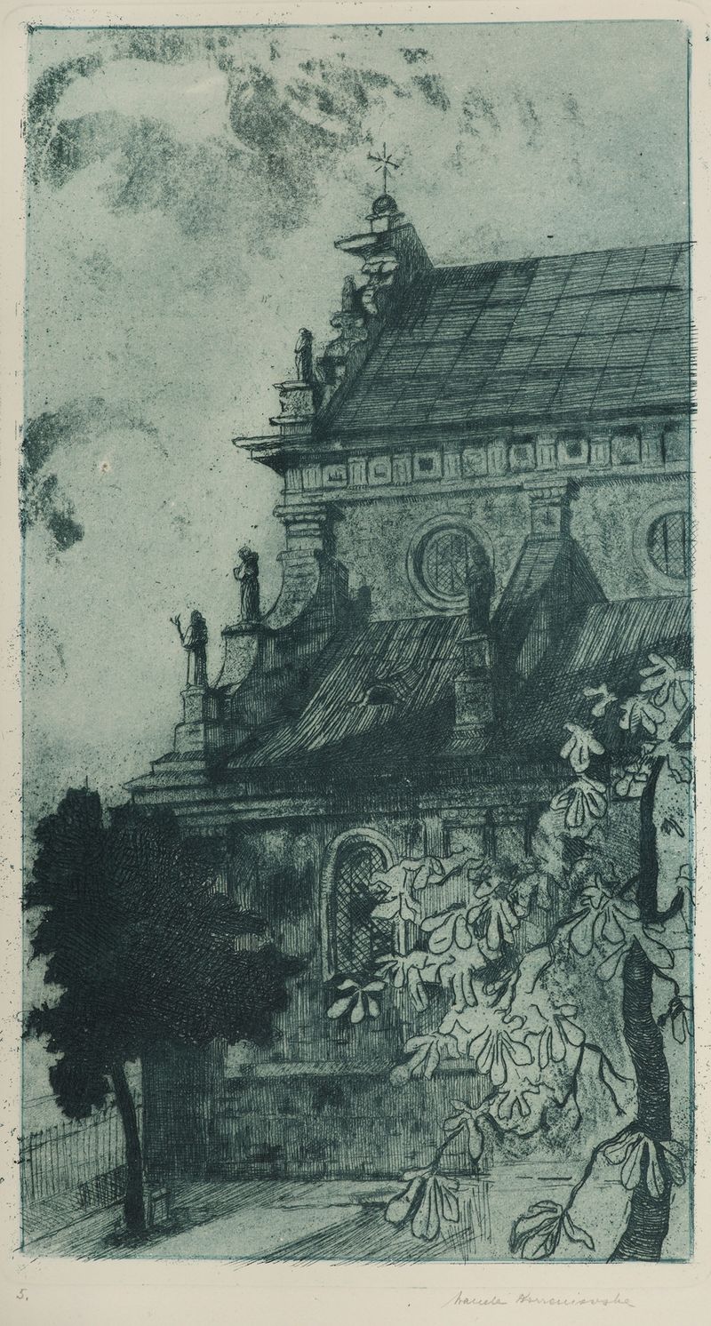 The Bernardine Church, architecture by Wanda Korzeniowska, 1917