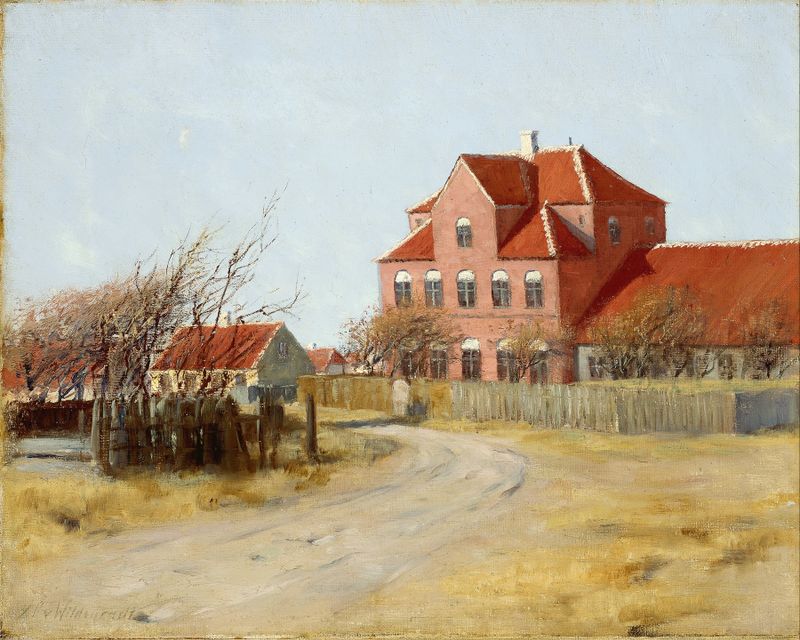 Arquitetura do Hotel Brøndum de Johan Peter von Wildenradt, 1892, realismo