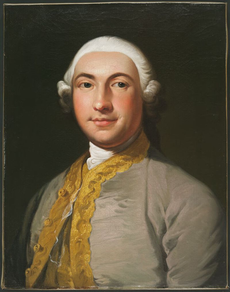Portrait of Thomas Hollis V by Richard Wilson, oil on canvas, depicting youth and light.