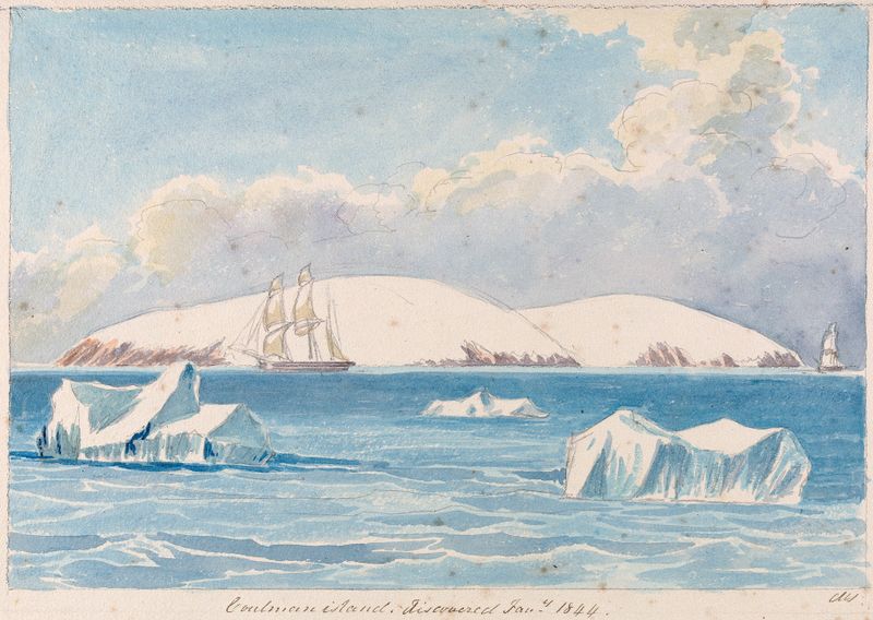 Coulman Island de Charles Hamilton Smith, obra marina que captura la luz en el agua