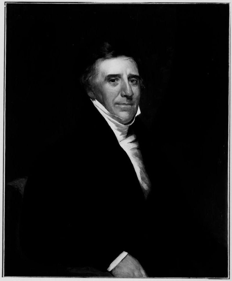 Portrait of Joseph Coolidge by Alfred Everett Smith, oil on canvas