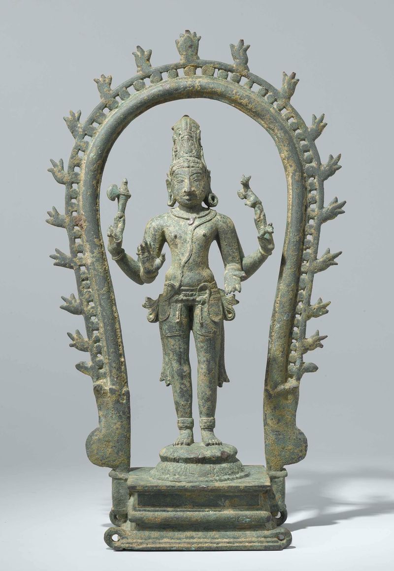 Sculpture of Shiva with the Moon in his Hair, Unknown Artist
