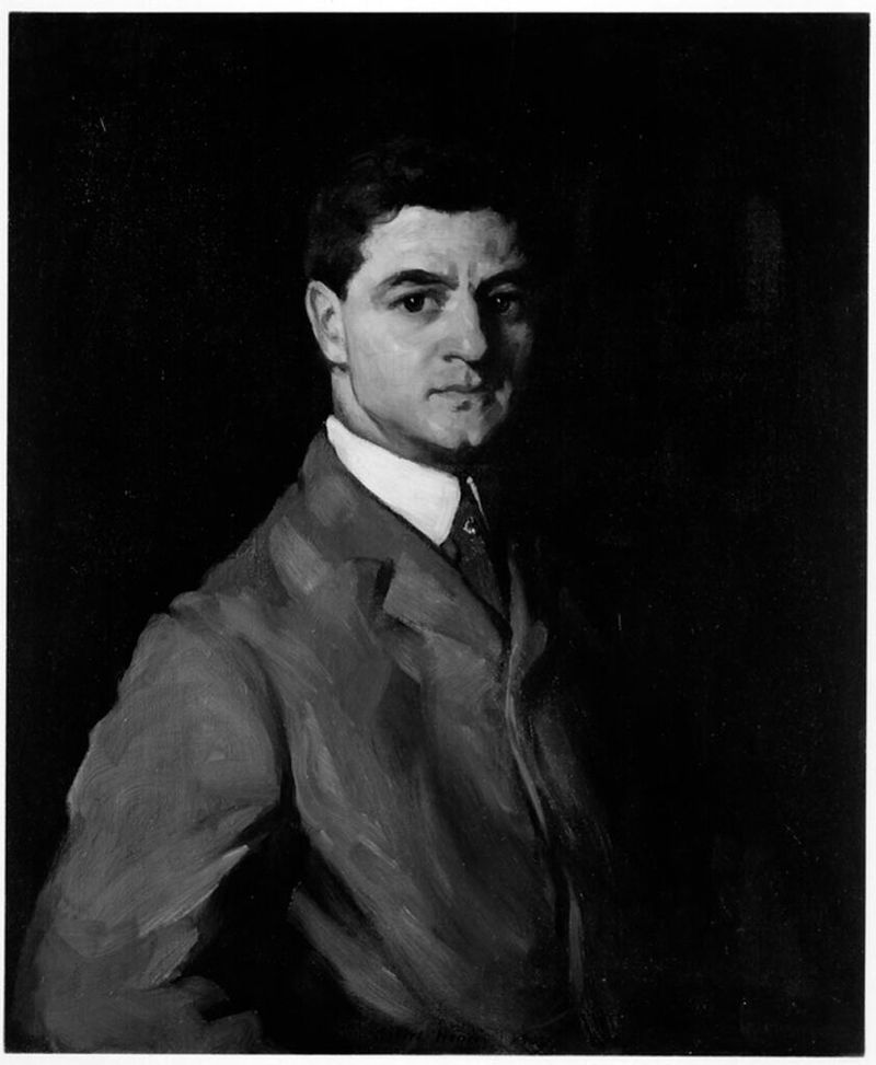 Portrait of Carleton Eldredge Noyes, oil on canvas by Robert Henri
