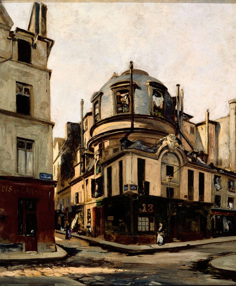 Vue de l’amphithéâtre de l’ancienne faculté de Médecine, oil on canvas by Emmanuel Lansyer
