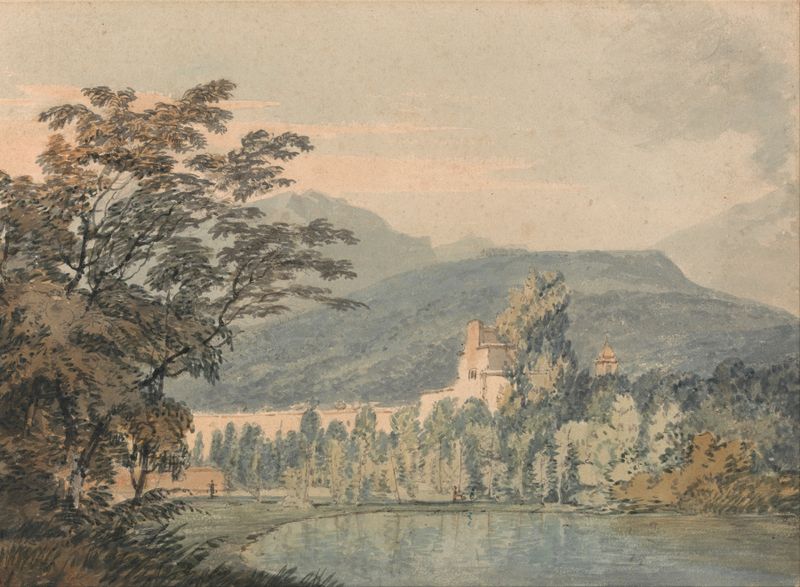 Sir William Hamilton’s Villa, óleo sobre tela de Joseph Mallord William Turner