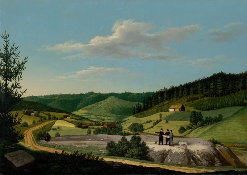 Una vista del túnel de Rochus en Rudňany de Jozef Czauczik, medio desconocido