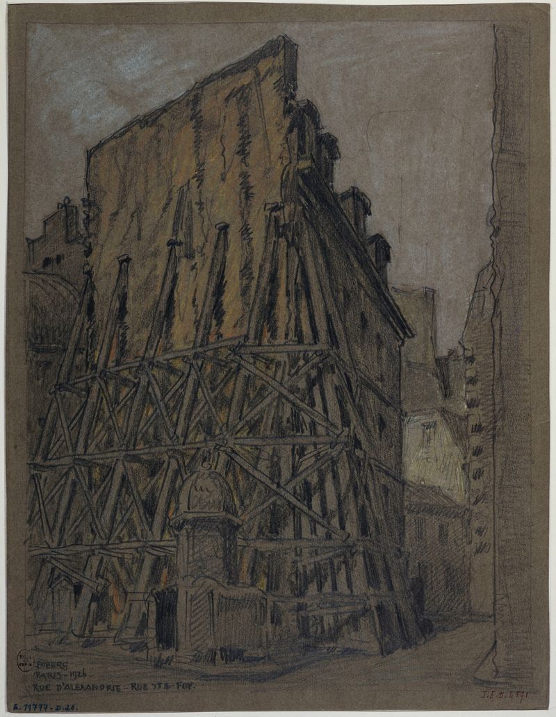 La rue d’Alexandrie et la rue Sainte-Foy de Ferdinand Boberg, medio desconocido