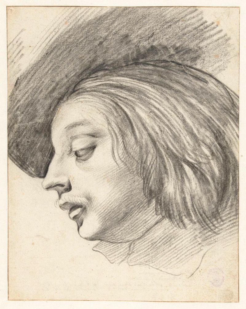 Portrait of Dirck Helmbreeker, paper by Leendert van der Cooghen