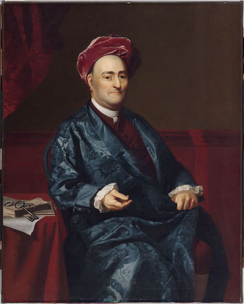Portrait of Thomas Hubbard, oil on canvas by John Singleton Copley