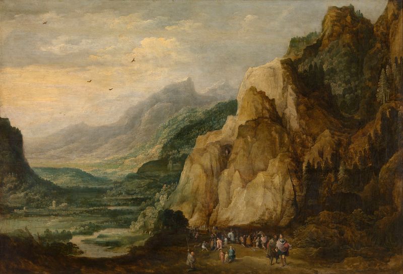 O Milagroso Resgate de Maximiliano da Áustria, óleo sobre tela de Frans Francken o Jovem