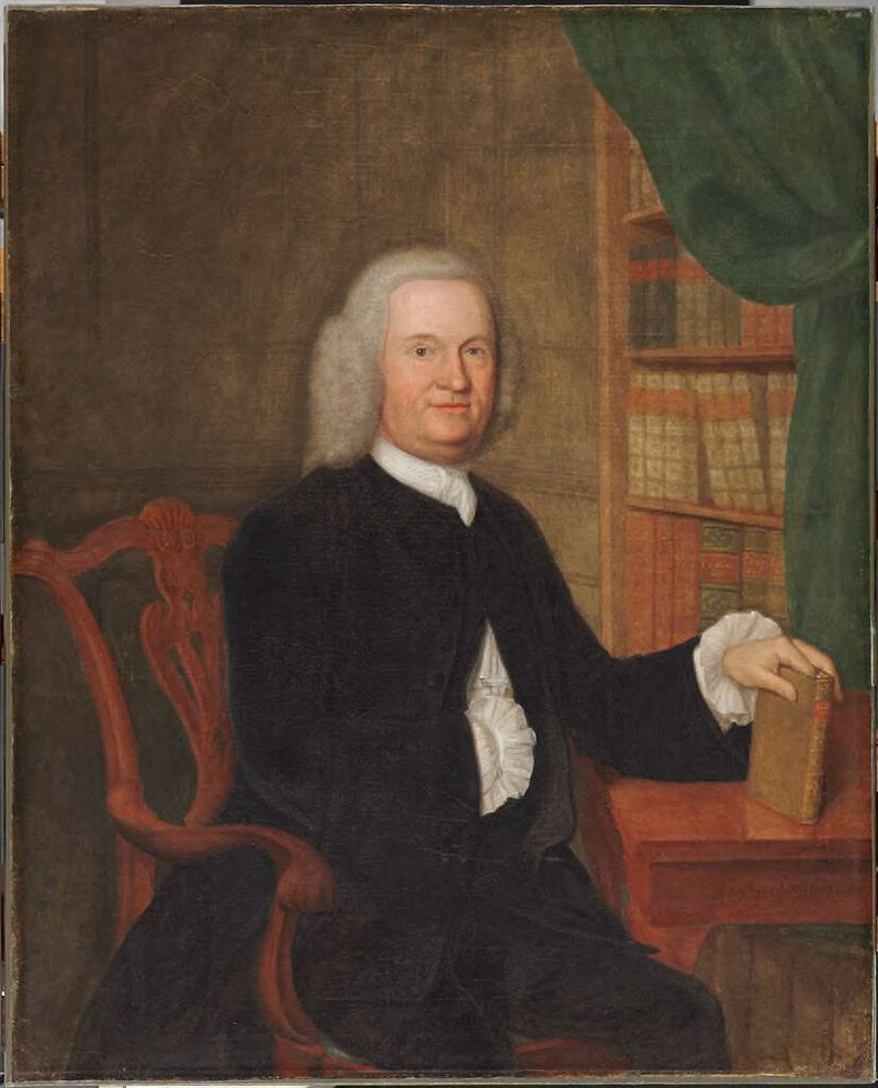 Portrait of John Ross, oil on canvas by Cosmo Alexander