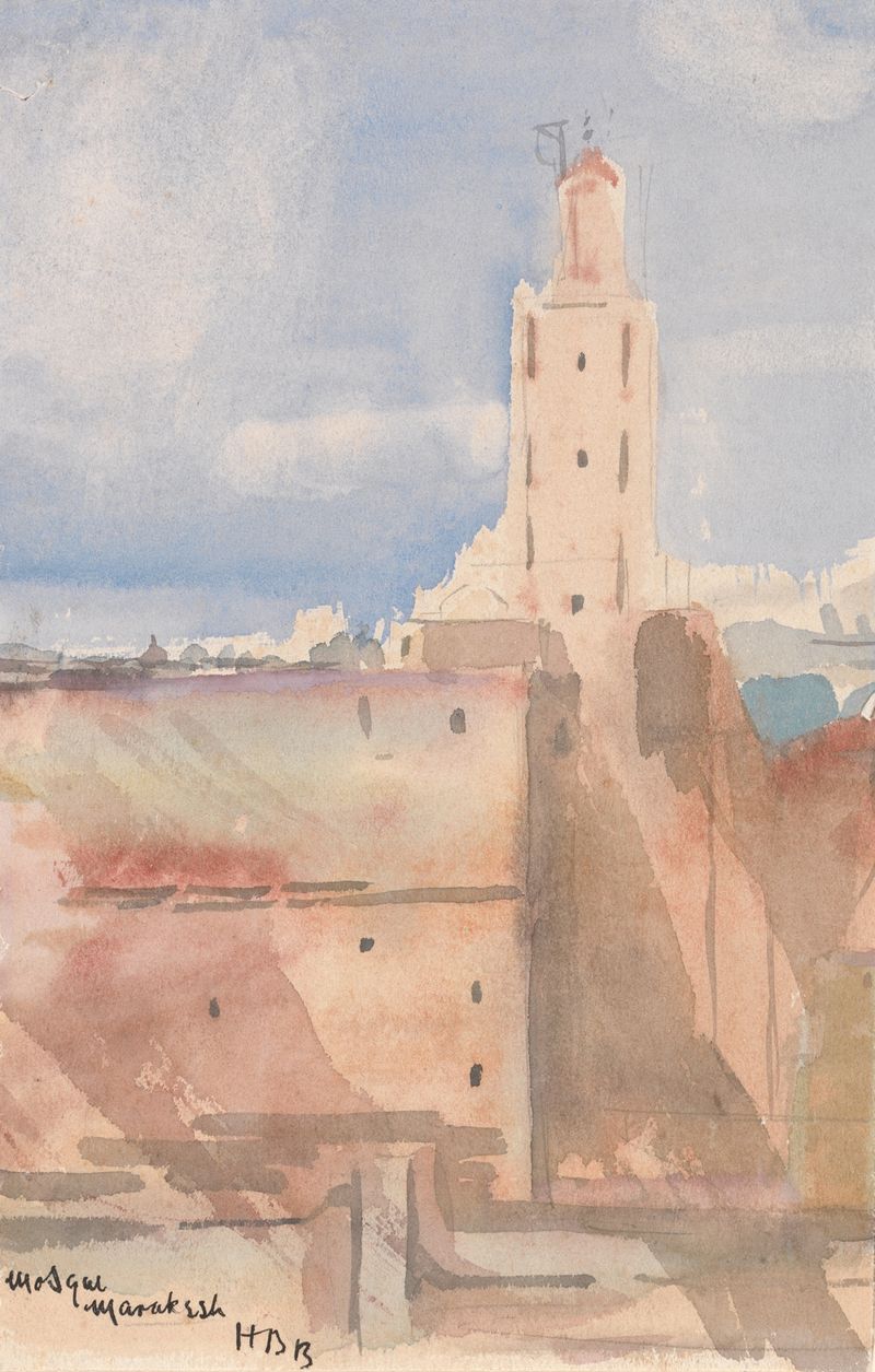 Arquitectura de la Mezquita Koutoubia de Hercules Brabazon Brabazon, medio desconocido