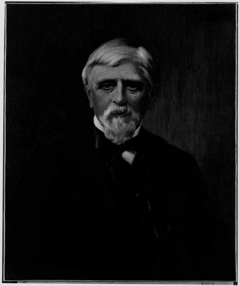 Retrato de Joseph Coolidge, óleo sobre tela de Alfred Everett Smith