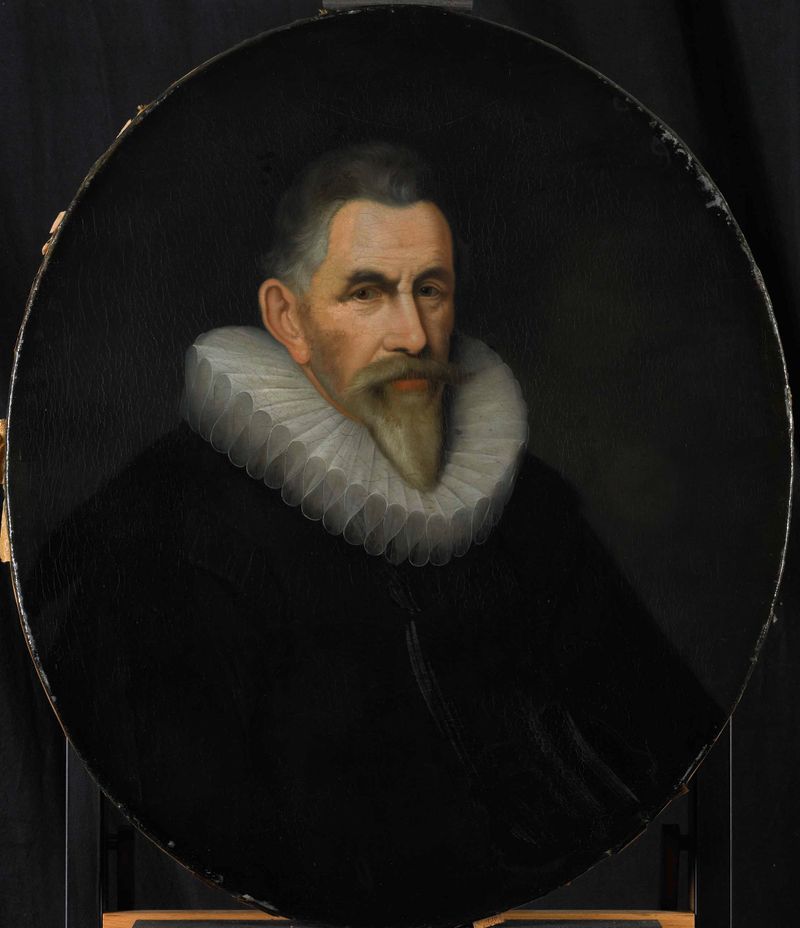 Portrait of Johan van der Veecque, oil painting by Pieter van der Werff