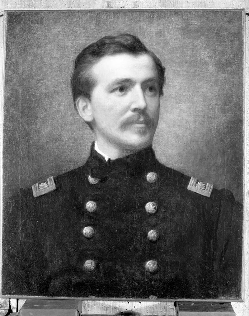 Retrato de Wilder Dwight, óleo sobre lienzo de Eastman Johnson