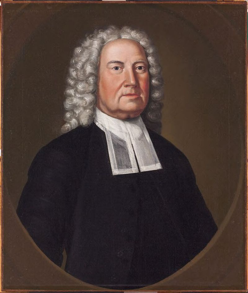 Retrato de Henry Flynt, óleo sobre tela de John Greenwood