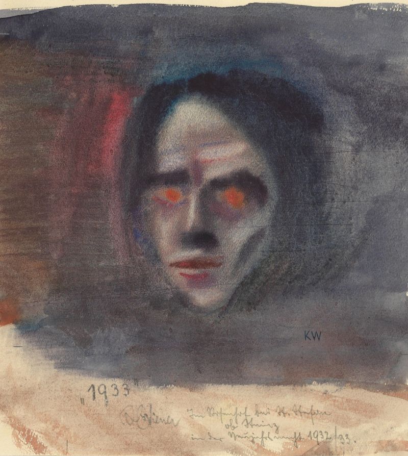 Expresionismo abstracto de Karl Wiener, 1933, medio desconocido