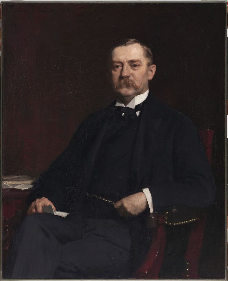 Portrait of John Collins Warren, oil on canvas by Frederic Porter Vinton