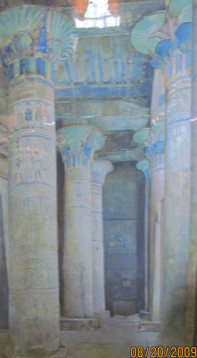 Temple at Philae, oil on canvas by Joseph Lindon Smith