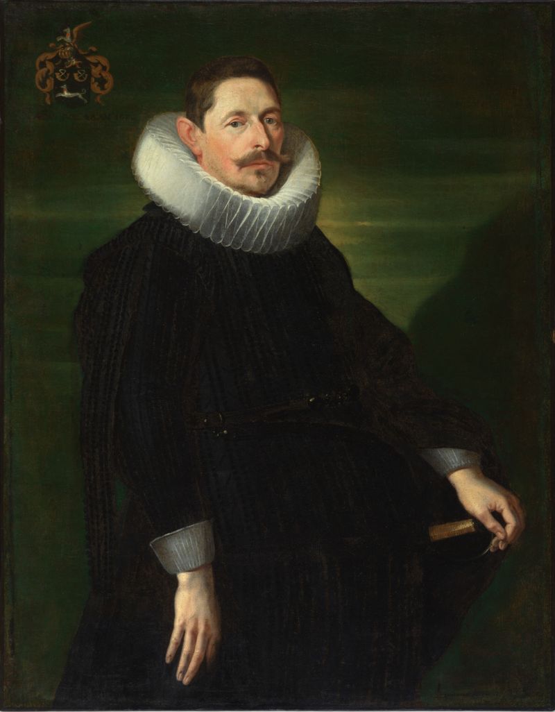 Retrato de Nicolas Triest, Conde d'Auweghem, óleo sobre tela de Gaspar de Crayer