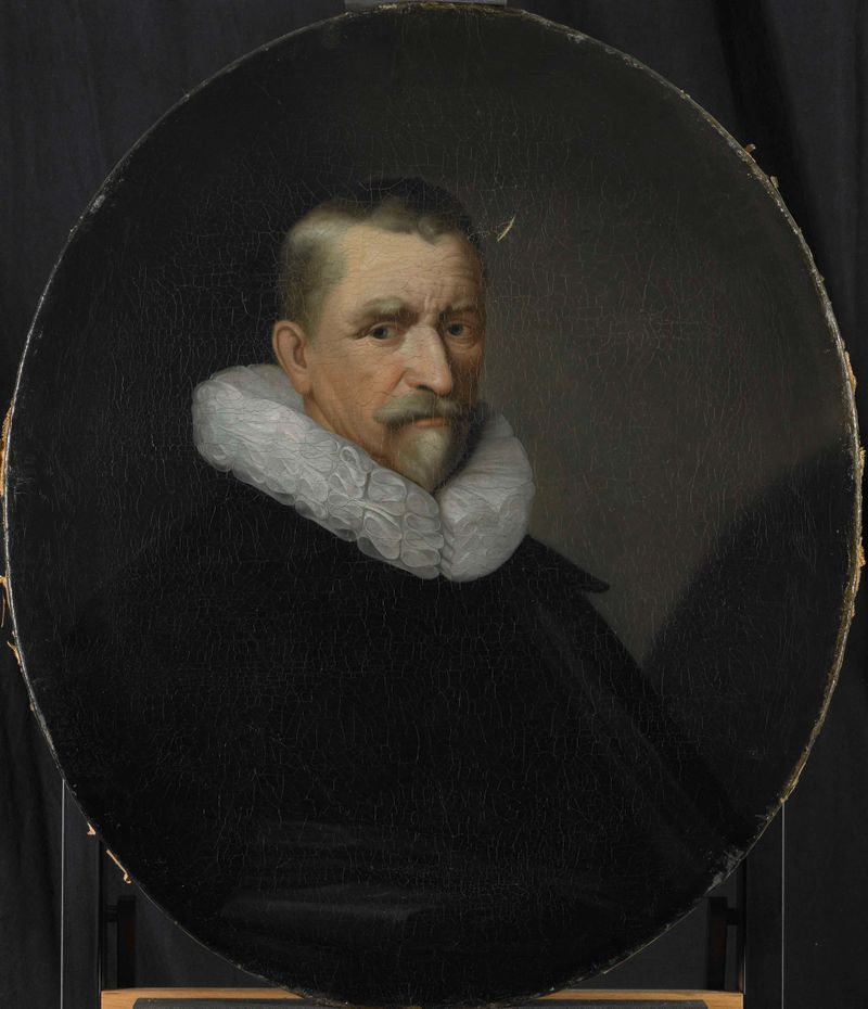 Portrait of Cornelis Jansz Hartigsvelt, oil painting by Pieter van der Werff