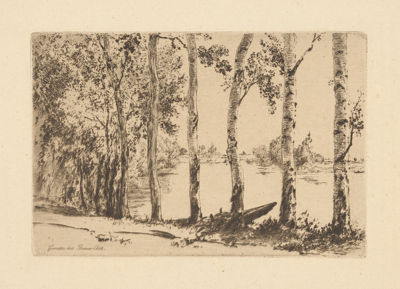 Figurative work by Félix Bracquemond, medium unknown, Gazette des Beaux Arts