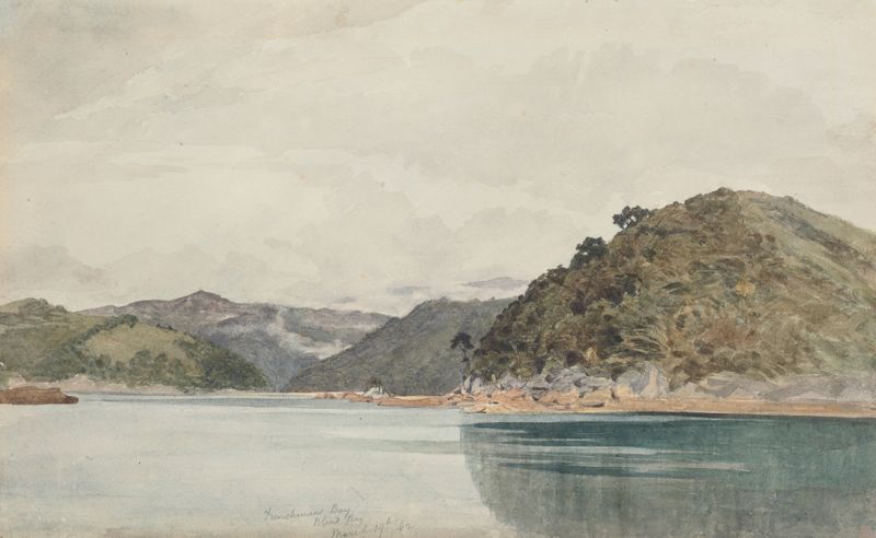 Frenchman’s Bay and Blind Bay, óleo sobre tela de James Crowe Richmond