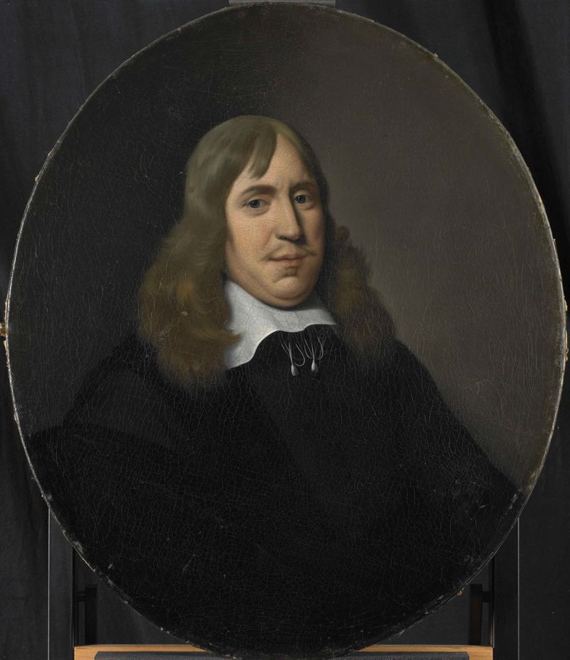 Portrait of Willem Hartigsvelt, oil painting by Pieter van der Werff