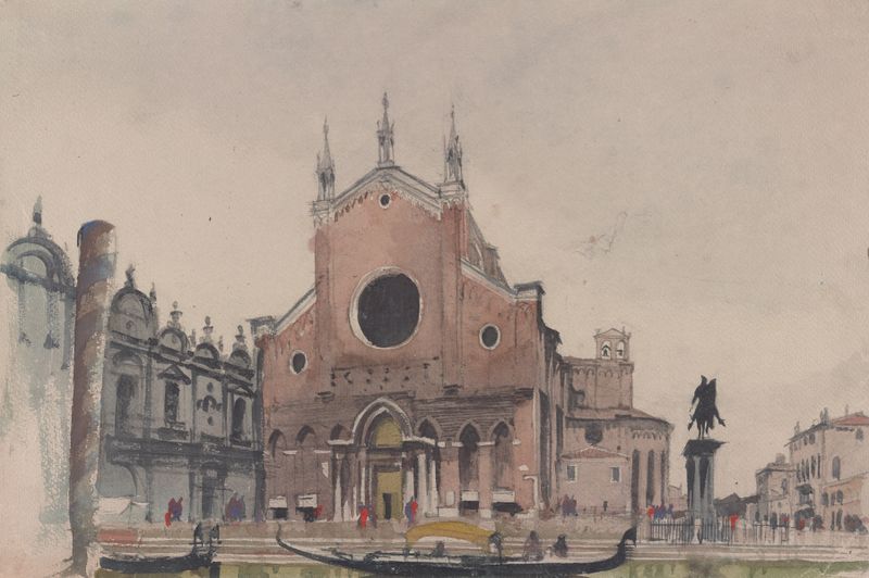 Statue of Bartolomeo Colleoni by Victor Alfred Lundy, medium unknown
