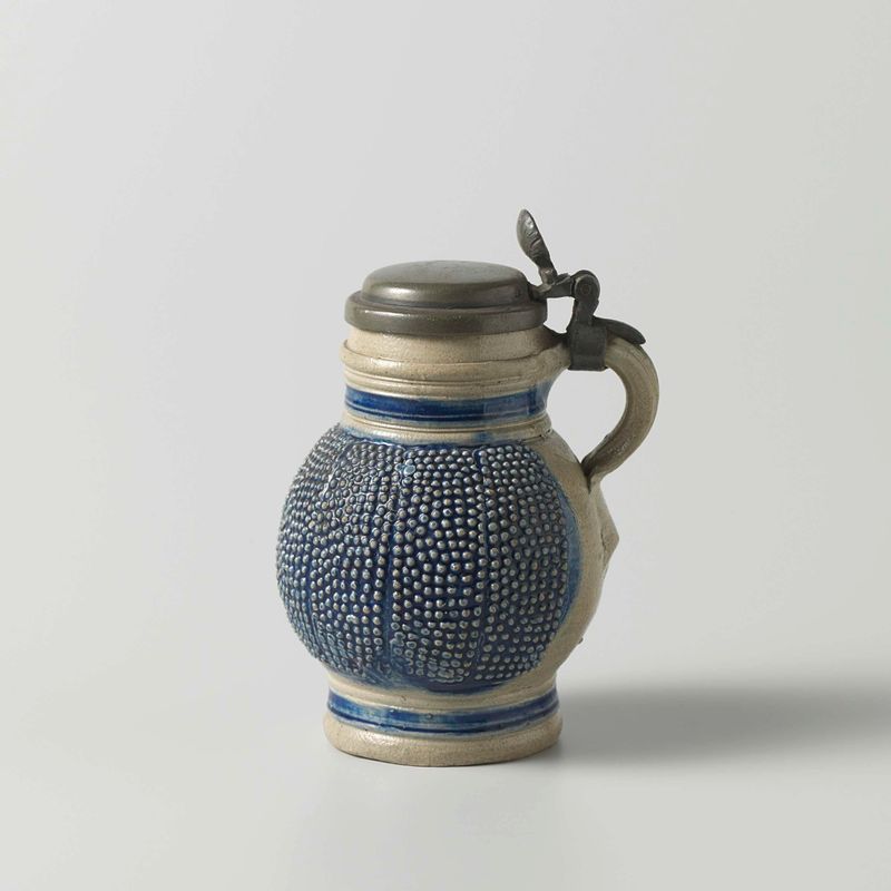 Natureza morta de um jug com reflexos, Idade de Ouro Holandesa, Artista Desconhecido