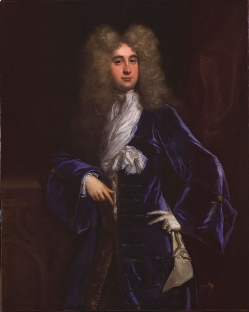 Retrato de Sir Matthew Holworthy, óleo sobre tela de Sir Godfrey Kneller