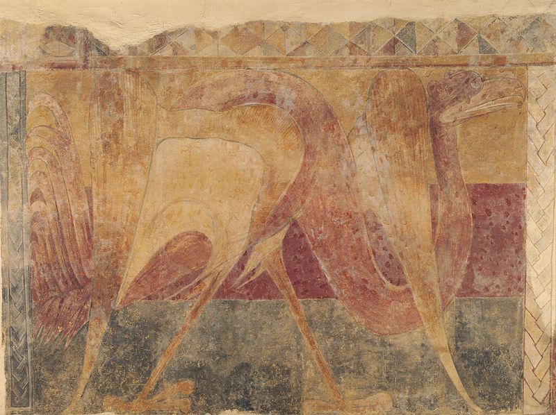 Fresco da Capela de S. Pedro de Arlanza por um artista não identificado