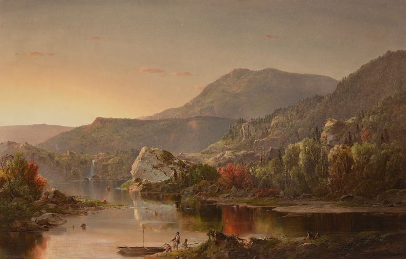 Landscape of the Alleghenies by William Louis Sonntag, oil painting