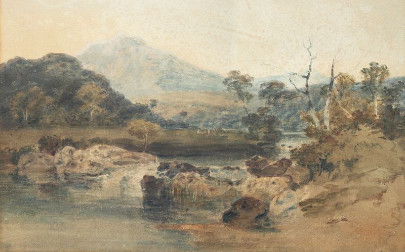Snowdon de Beddgelert, pintura a óleo de Joseph Mallord William Turner