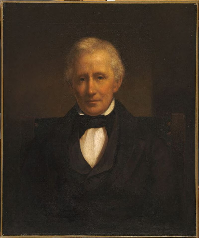 Retrato de Clarke Gayton Pickman, óleo sobre lienzo de Joseph Alexander Ames
