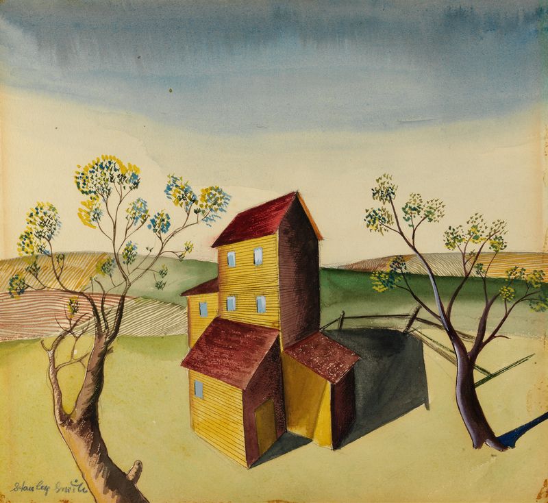 Primavera de Stanley Smith, impresionismo, que representa flores coloridas de primavera