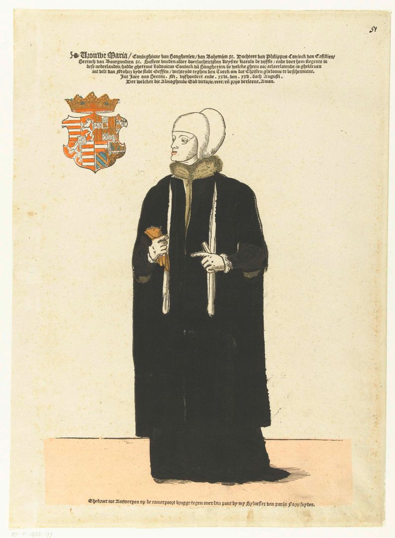 Xilografía de Cornelis Anthonisz que representa a los gobernantes europeos, Renacimiento del Norte