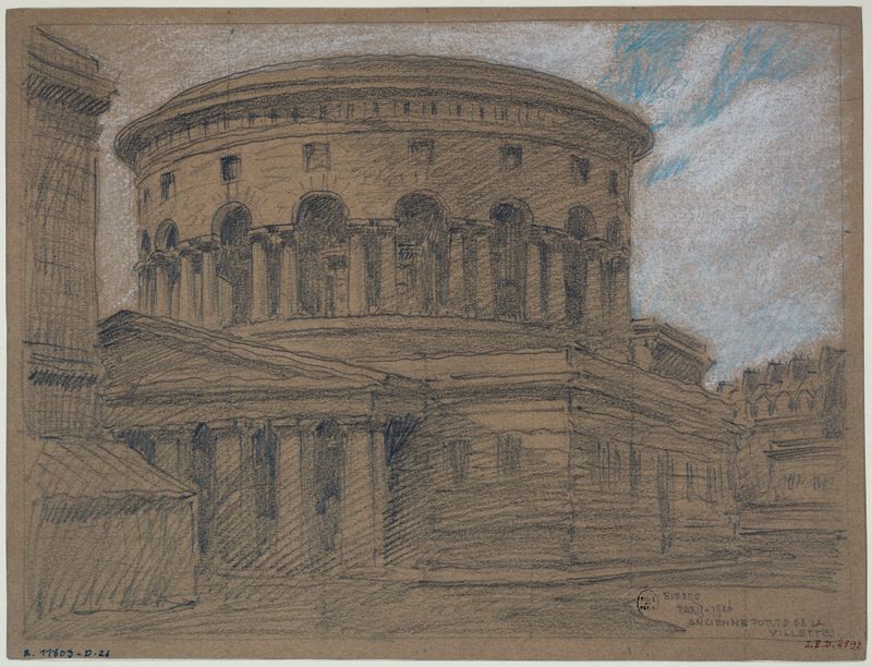 Rotonde de la Villette de Ferdinand Boberg, meio desconhecido