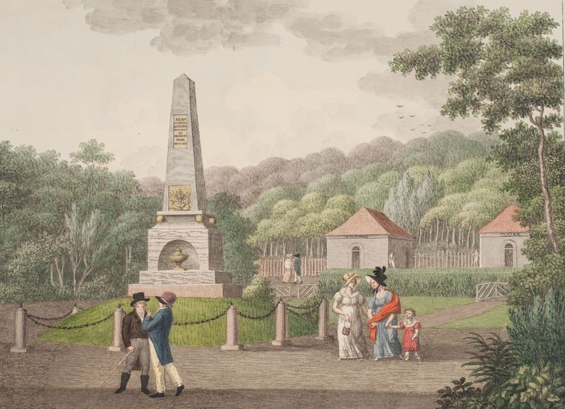 Paisaje con colinas y río, óleo sobre lienzo de Søren L. Lange