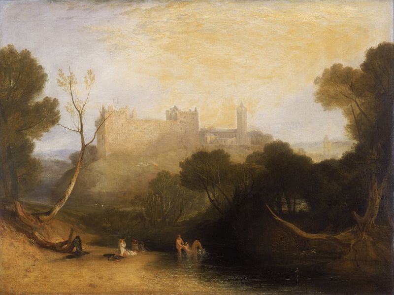 Linlithgow Palace óleo de Joseph Mallord William Turner