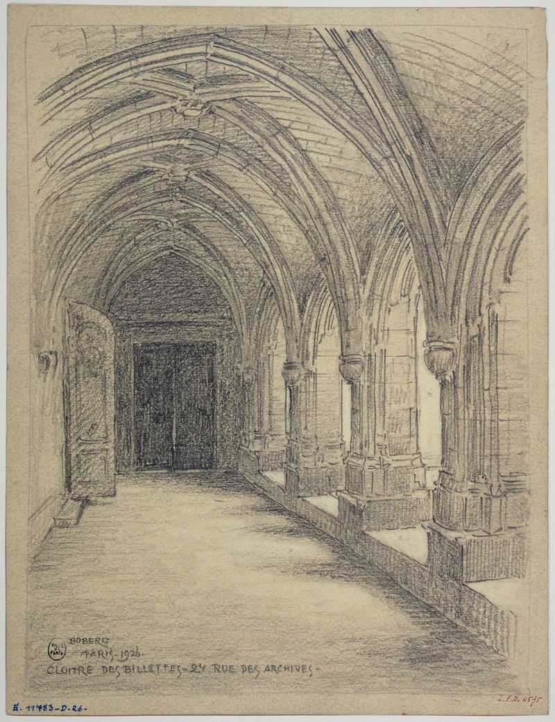 Cloître des Billettes, arquitetura de Ferdinand Boberg, 1926