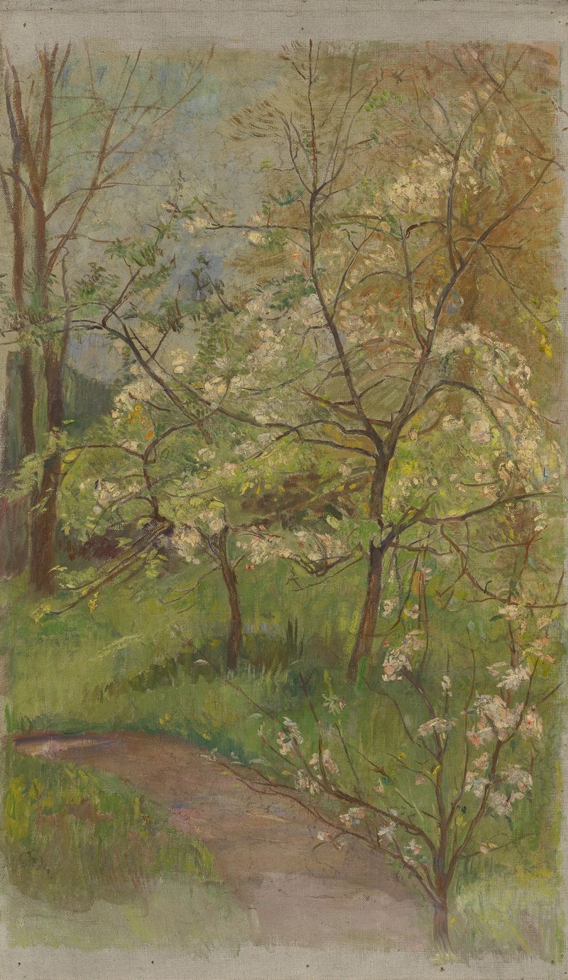 Obra botánica de Susanne Renate Granitsch con flores vibrantes en colores pastel