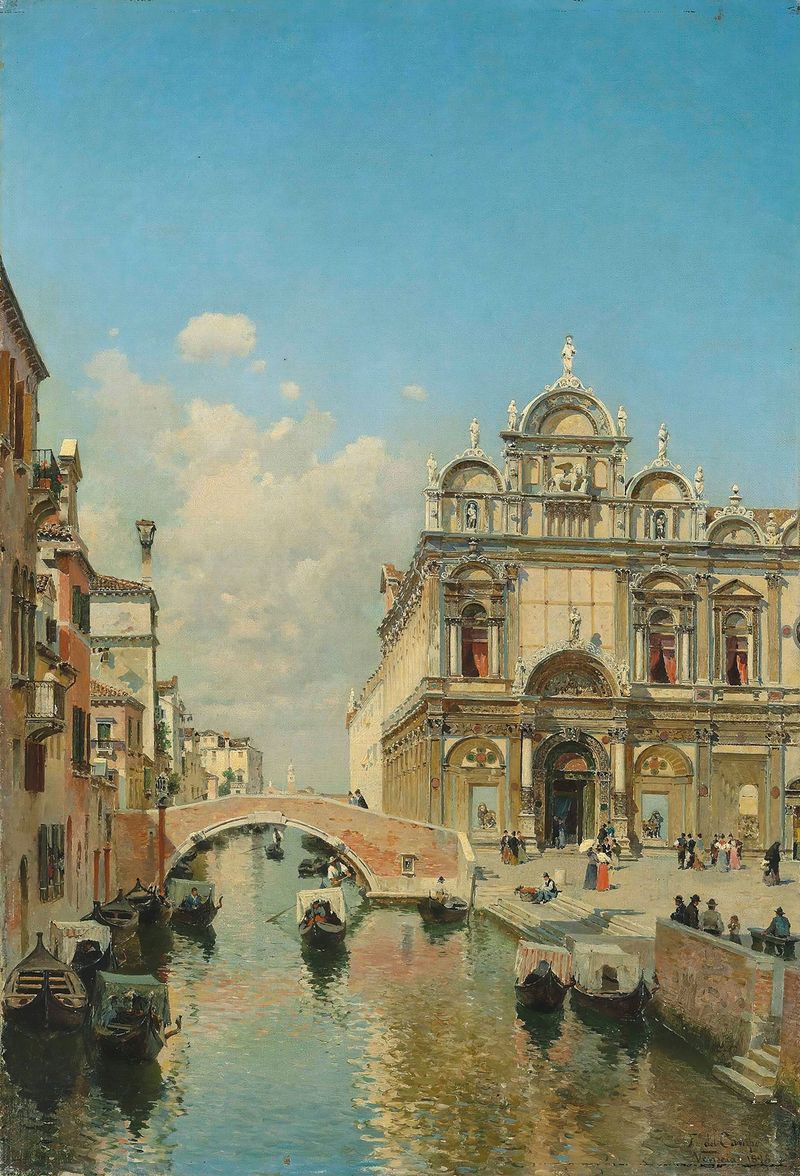 The Ospedale Civile in the Scuola Grande di San Marco, architecture by Federico del Campo